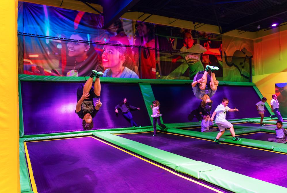 trampolines