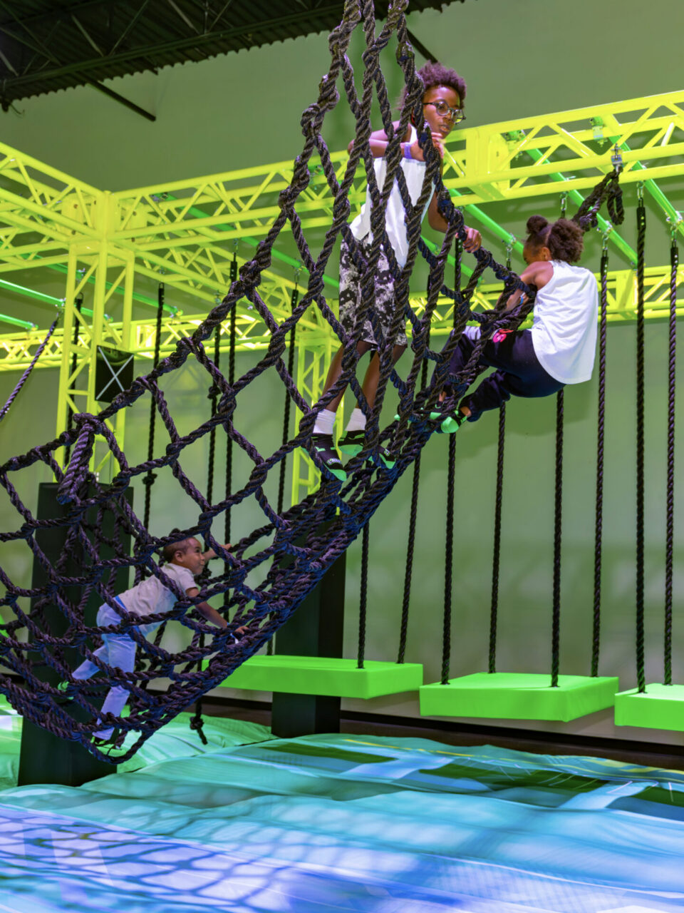 ninja course at Launch West Houston